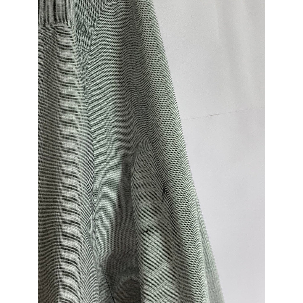 H&M Men's Gray Custom Made Slim Fit Easy Iron Button-Up Long Sleeve Shirt SZ M