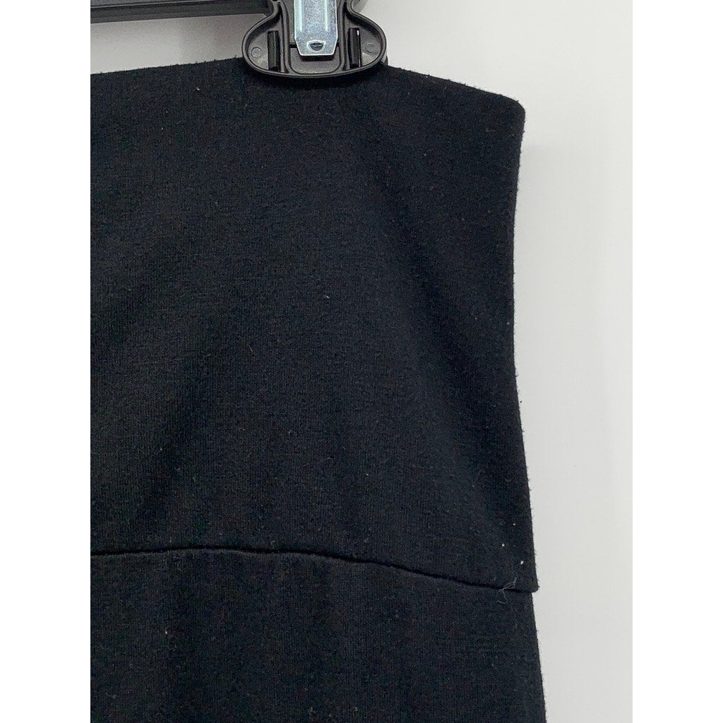 MOSSIMO SUPPLY CO Women’s Black Solid Maxi Skirt SZ L