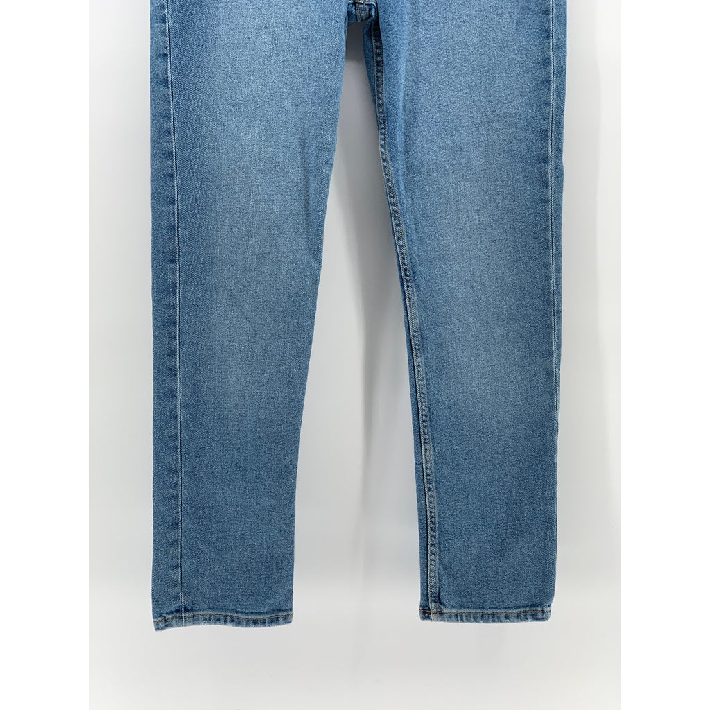 & DENIM Men's Light Blue Wash Slim Five-Pocket Jeans SZ 30X30