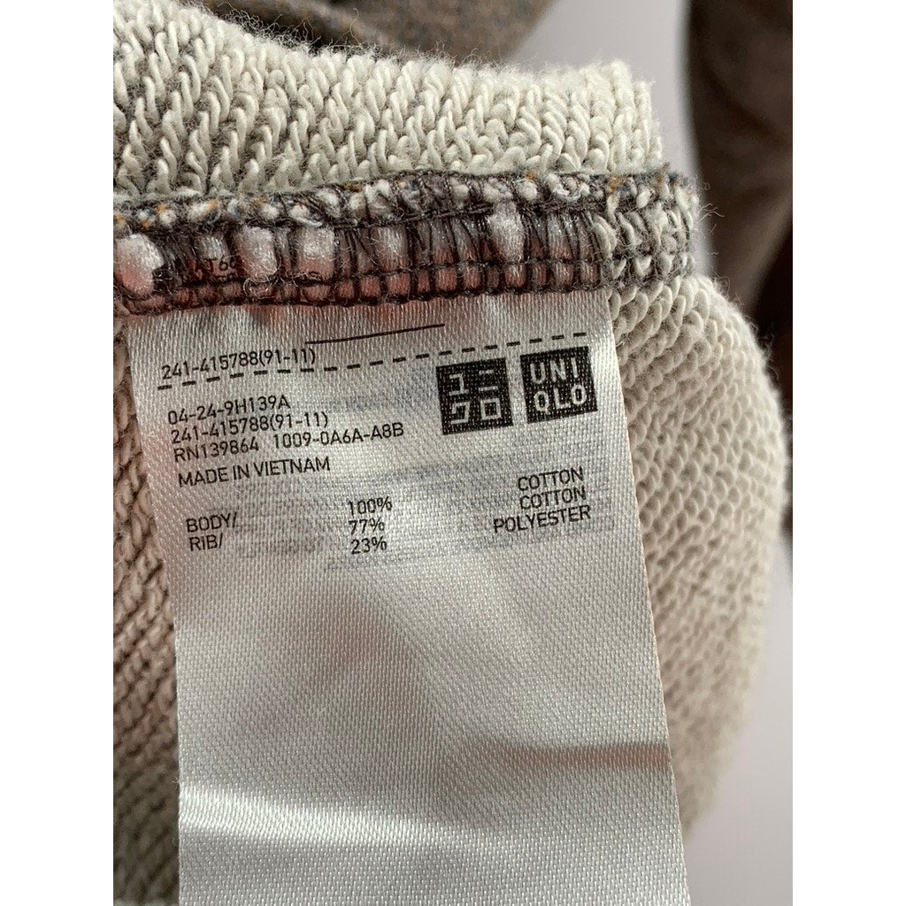 UNIQLO U Women's Brown Cotton Sweatshirt SZ XS