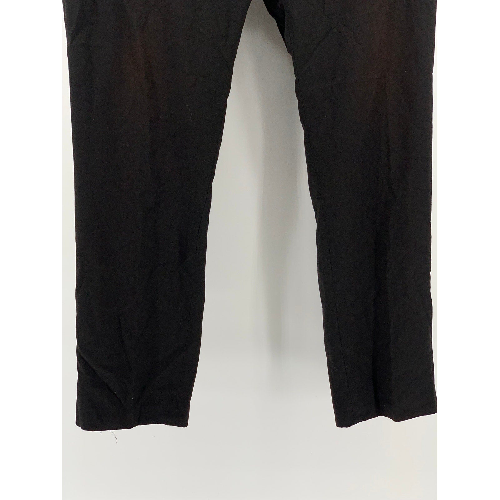 REACTION KENNETH COLE Men's Black Straight-Leg Regular Flat Front Pant SZ 40X32