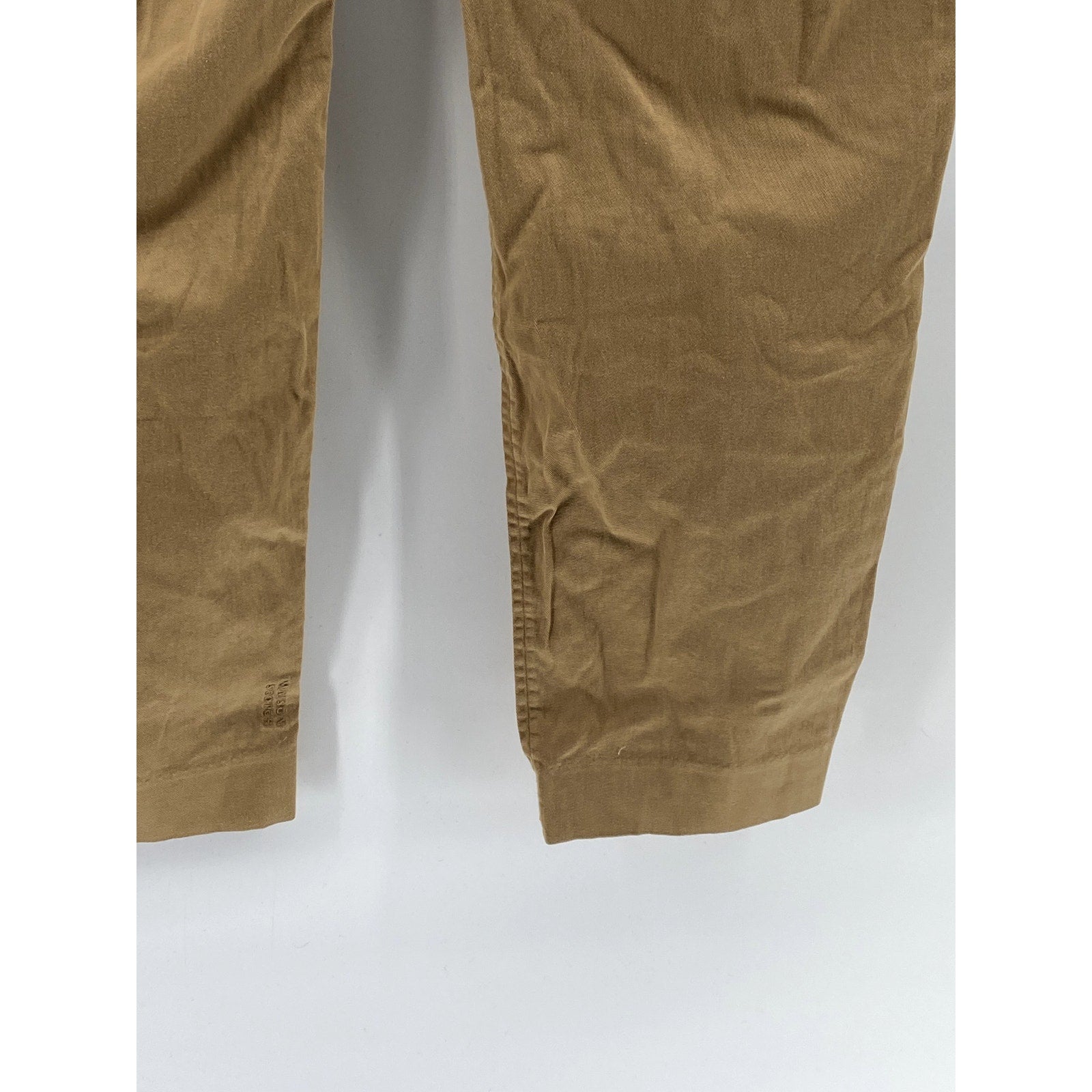 SCOTCH & SODA Maison Scotch Women's Khaki Bell Slim-Fit Chino Pants SZ 29/32