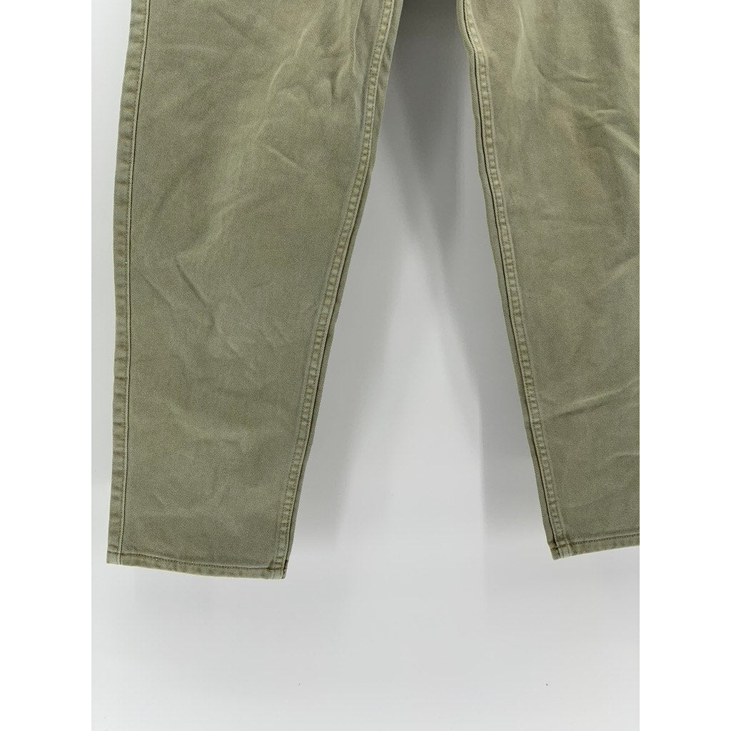 NEW LOOK Men's Tan Casual Tapered Regular Fit Chino Pants SZ 30