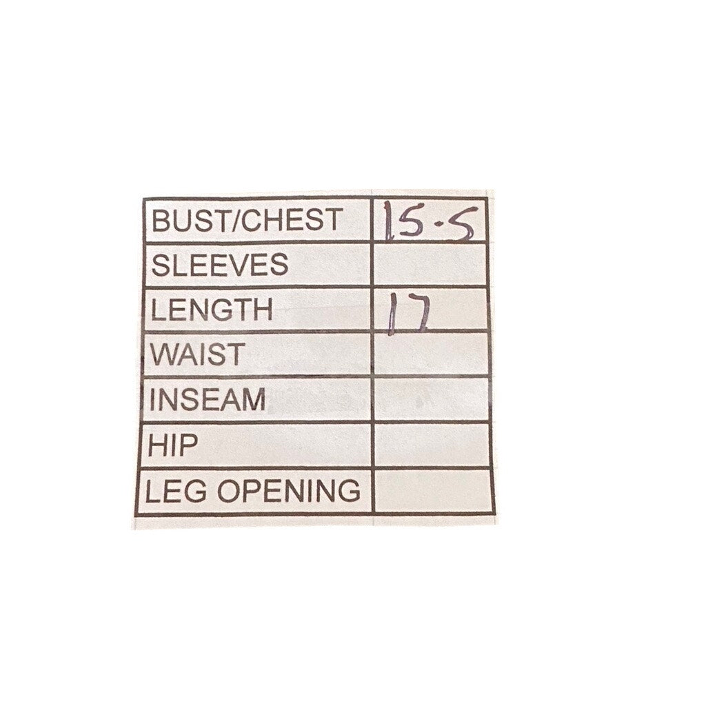 ABERCROMBIE & FITCH Women's Blue Soft Sleeveless Soft A&F Polo Crop Top SZ M