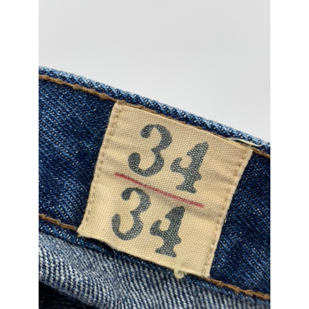 BASS PRO SHOPS REDHEAD BRAND Men's Blue Denim Straight Leg Jeans SZ 34X34