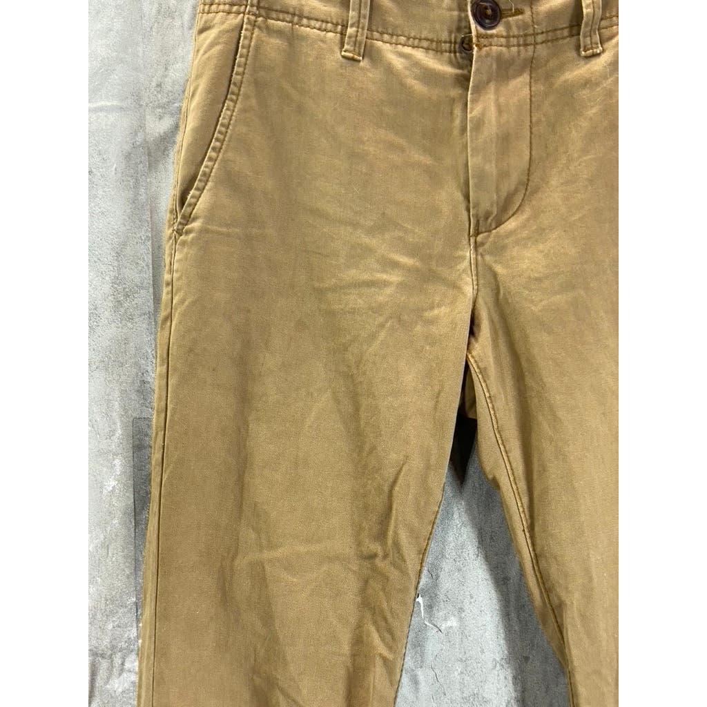 AMERICAN EAGLE Men's Toasted Almond Original Straight Flex Pants SZ 28x32