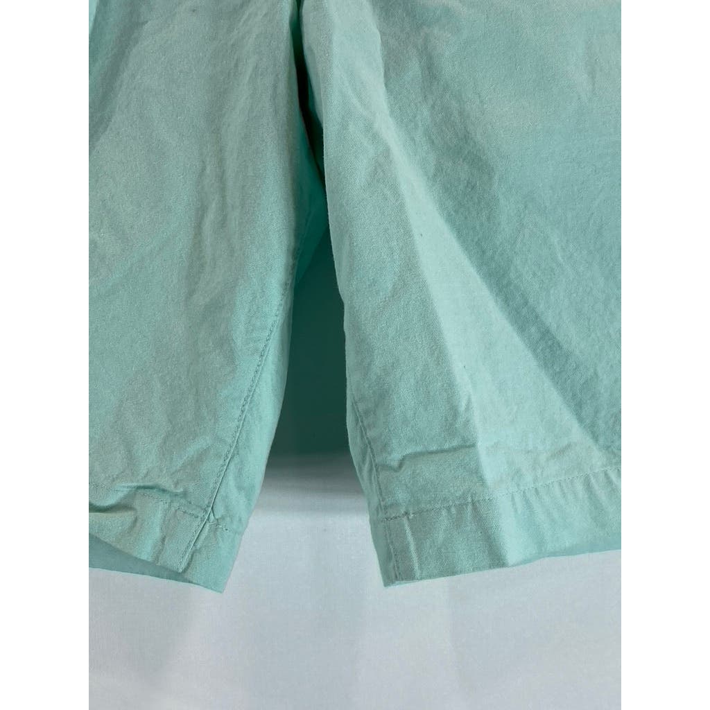 BONOBOS Men's Blue Sage Oxford Standard-Fit 9" Stretch Seasonal Chino Short SZ33