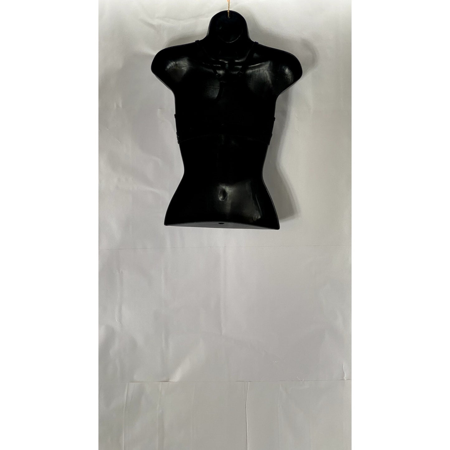 NIKE PRO Women's Black/White Swoosh Indy Spaghetti Strap Racerback Sport Bra SZS