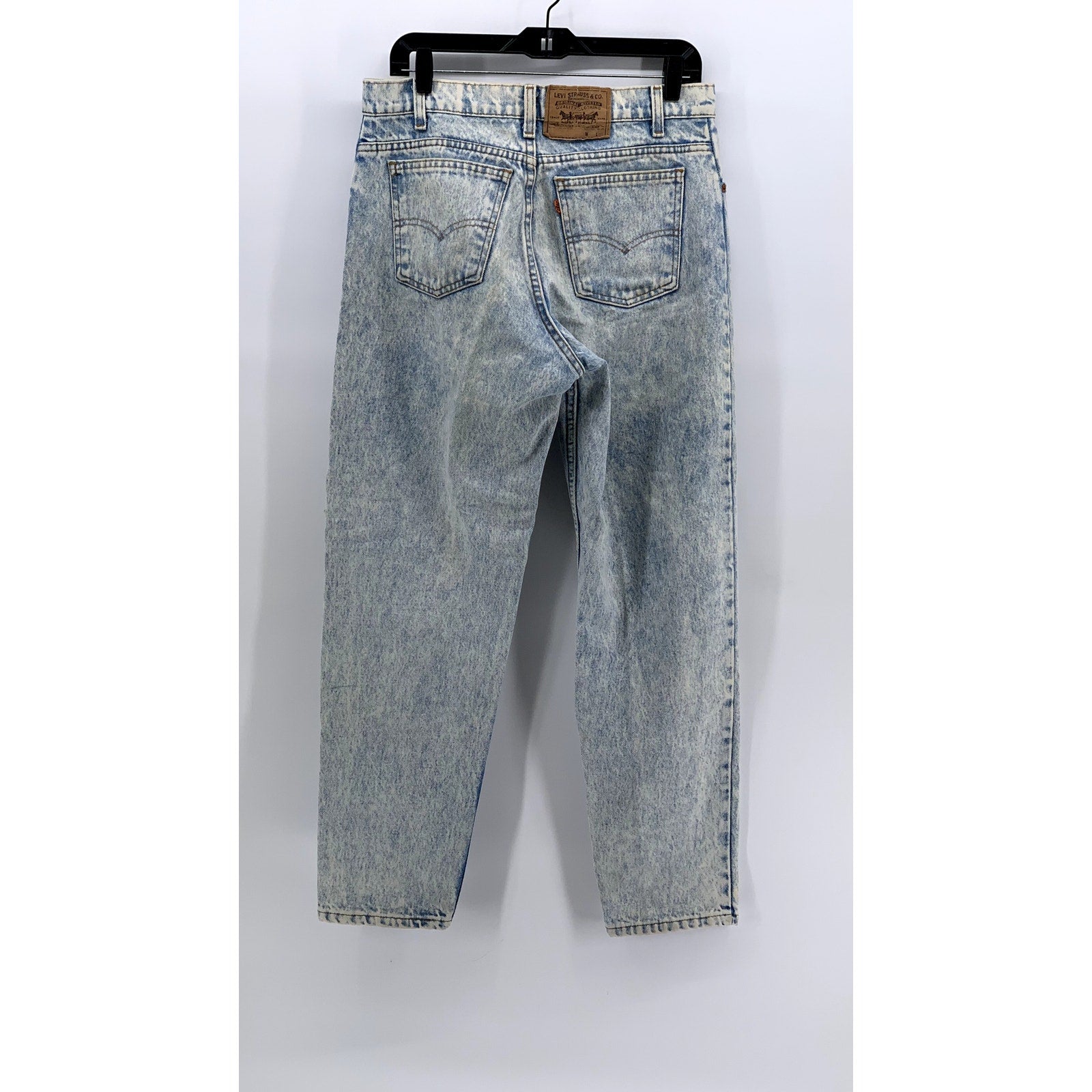LEVI'S Men's Light Wash VIntage 575 Orange Tab Slim-Leg Jeans SZ 33X30