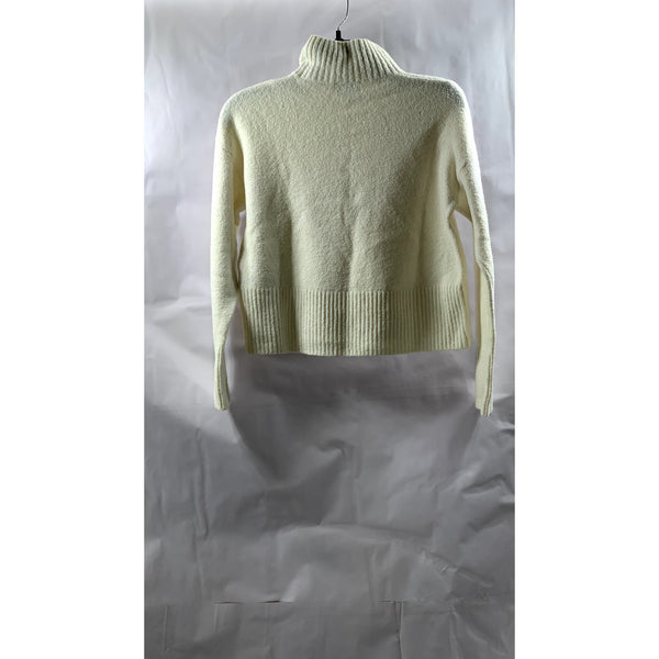& OTHER STORIES PARIS ATELIER Women’s Cream Knit Pull Turtleneck Sweater SZ XS