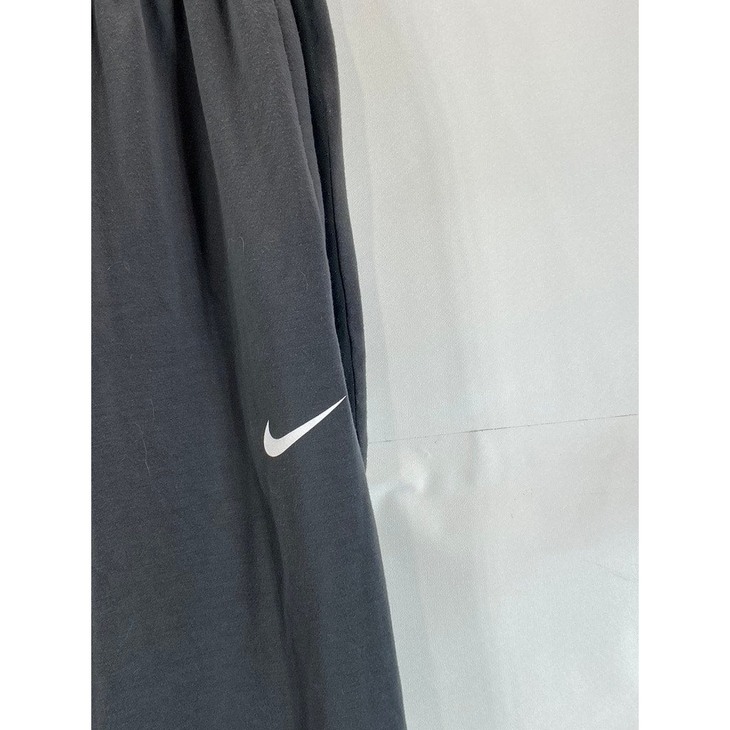 NIKE Men's Dark Gray Dri-Fit Elastic Waist Pull-On Track Pant SZ L