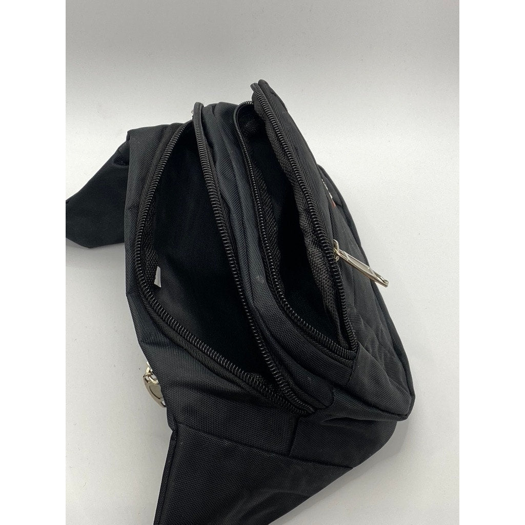 SPORT Unisex Adult Black Multi-Function Waist Belt Bag SZ OS