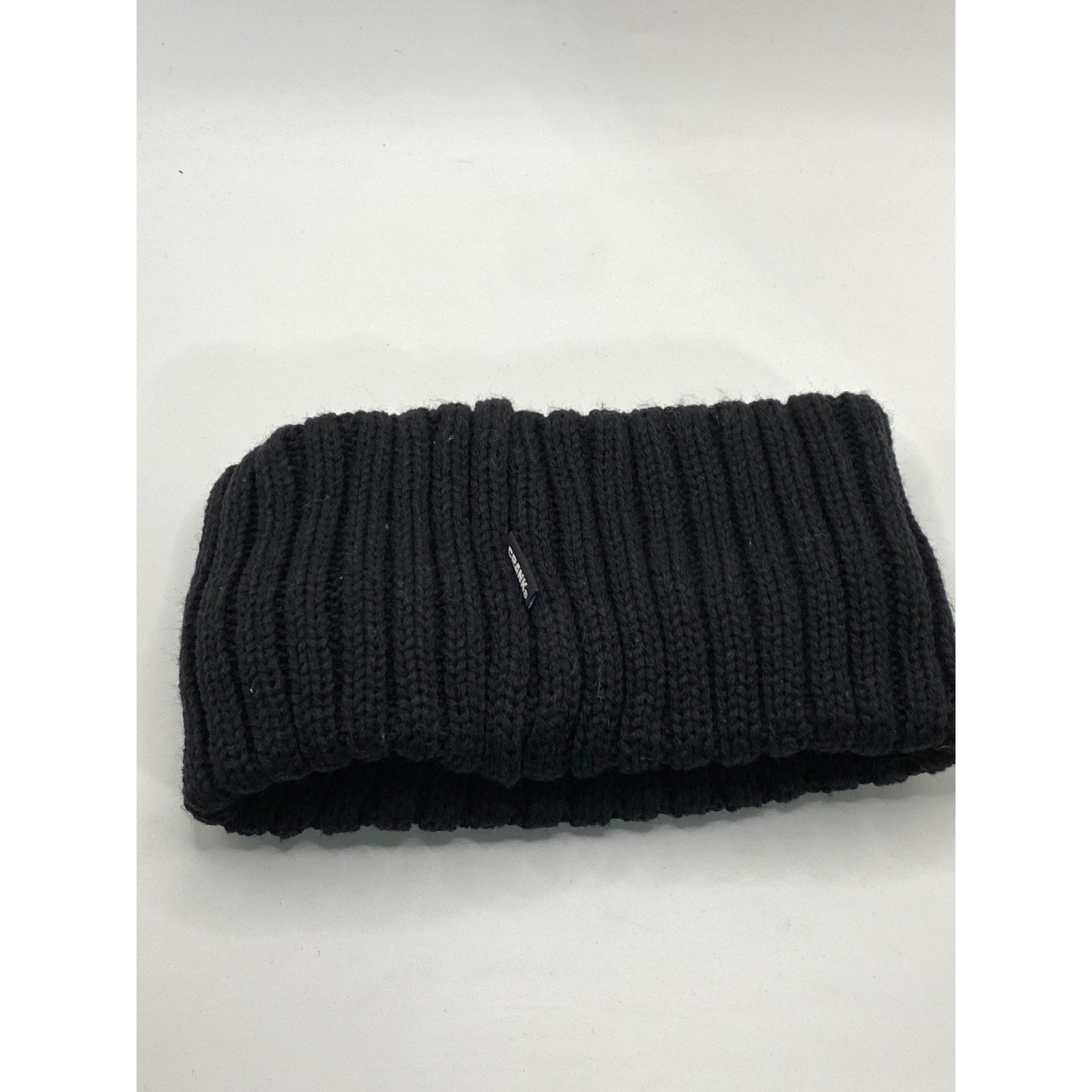 CRANK Women's Black Knit Logo Winter Headband SZ OS