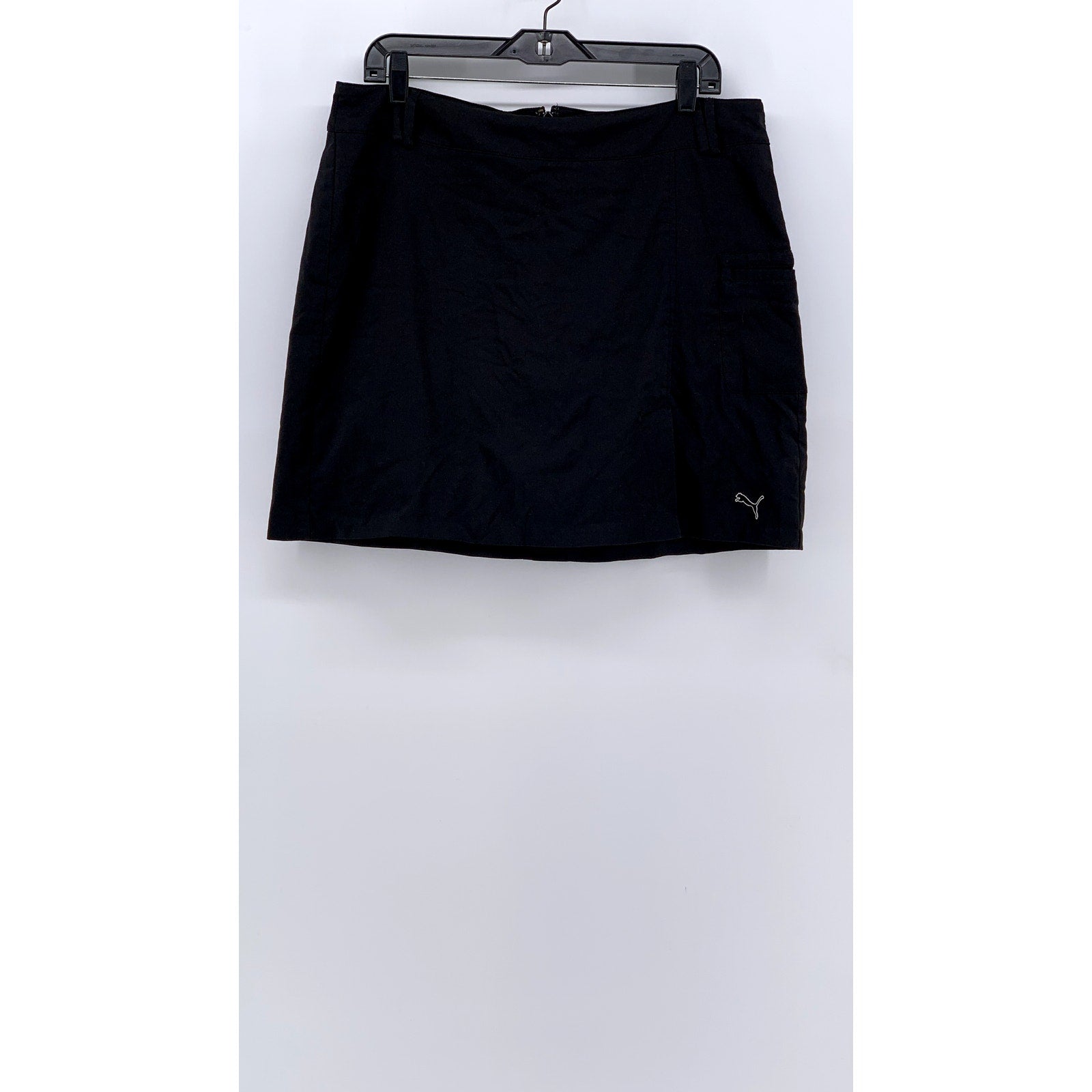 PUMA Women's Black Dry-Cell Straight Active Mini Skort SZ 12