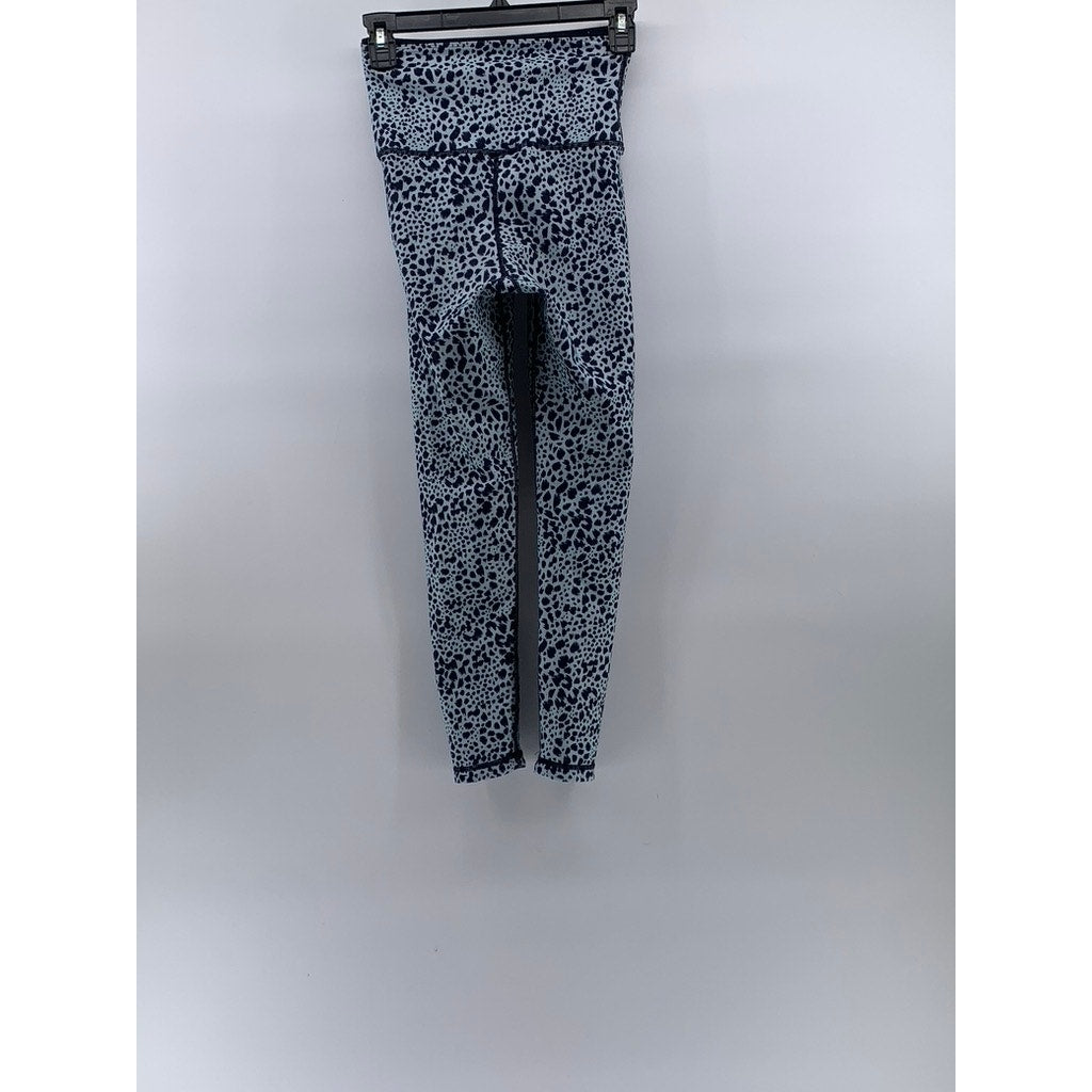 COTTON ON Women's Blue Animal Print High-Waist Pull-On Active Leggings SZ XS