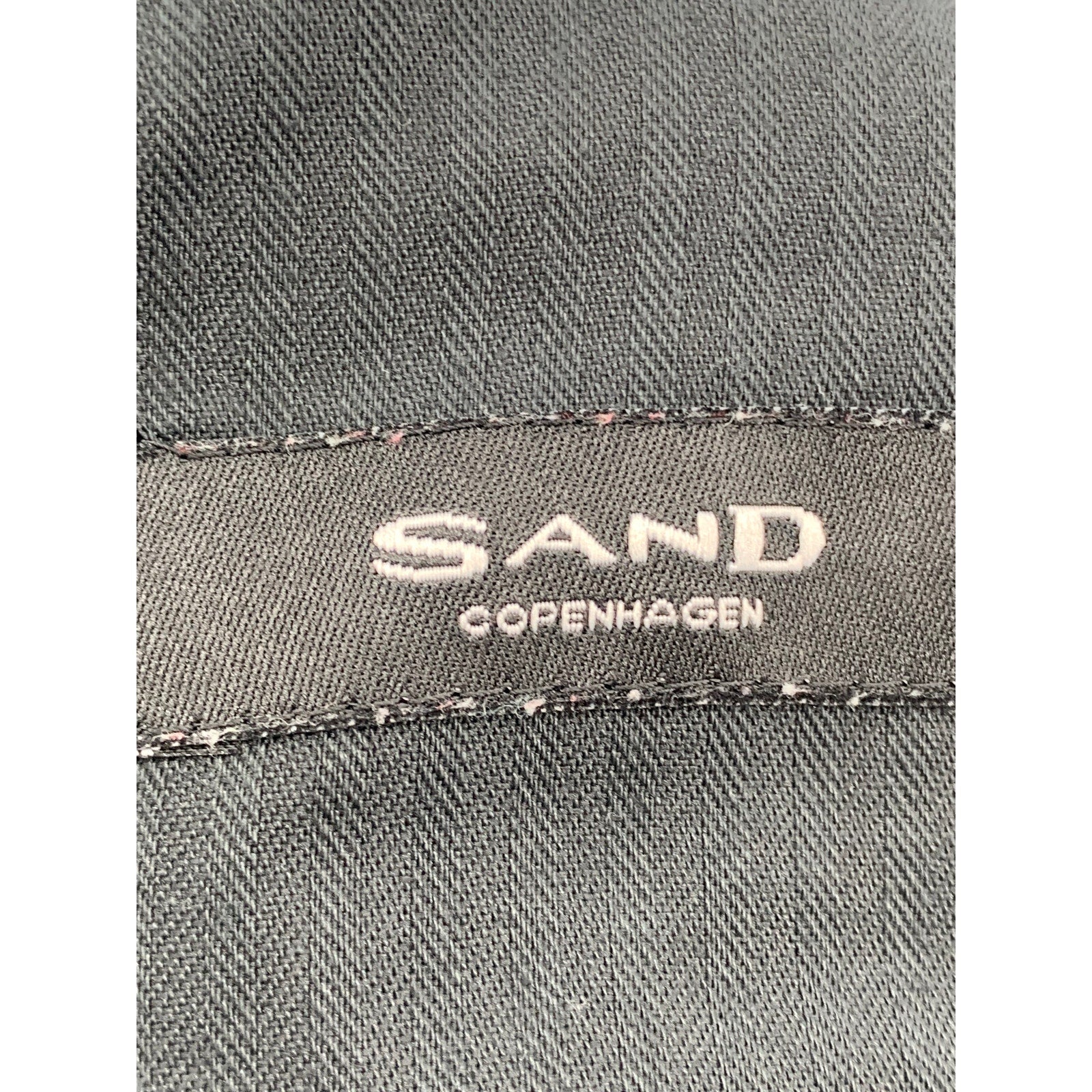 SAND COPENHAGEN Men's Navy Slim-Leg Wool Pants SZ 58