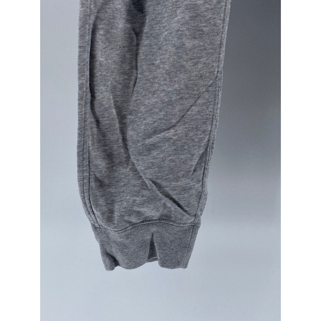 UNIQLO Unisex Adult Light Gray Drawstring Casual Sweatpants SZ S