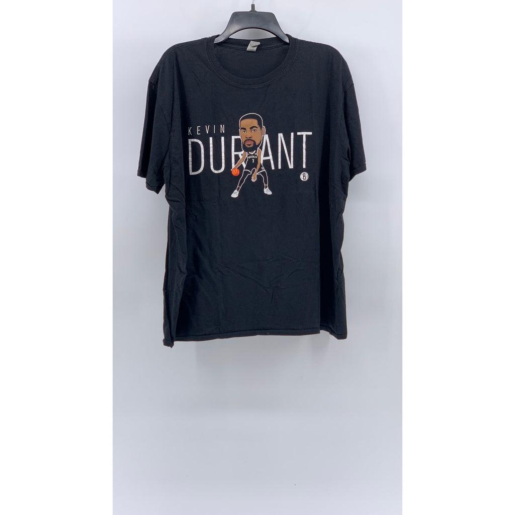 GILDAN Men's Black NBA Kevin Durant Player Graphic Short Sleeve T-Shirt SZ XL