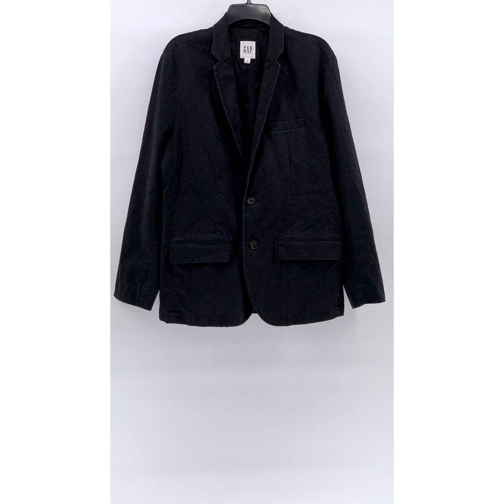 GAP Women's Black Core Two-Button Blazer SZ M