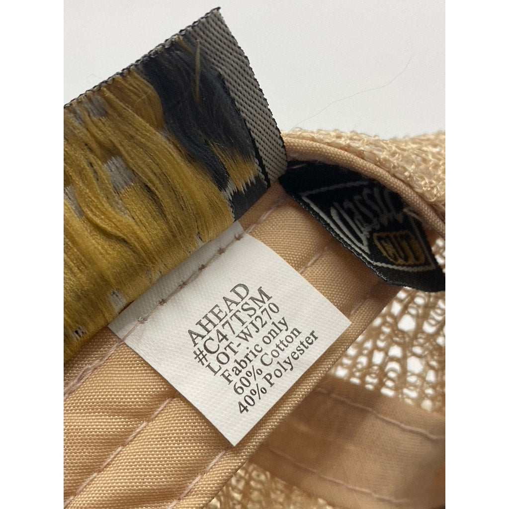 AHEAD HEADGEAR Men’s Tan-Gray Mesh Seattle Space Needle SnapBack SZ OS