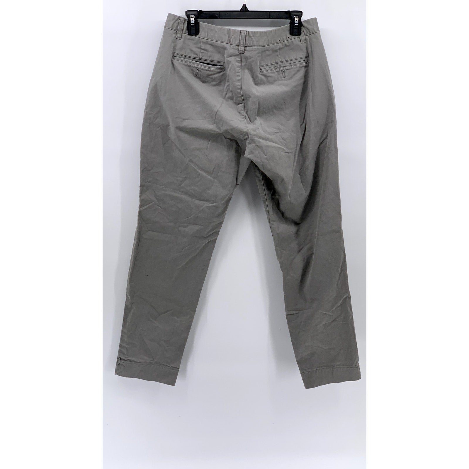 BONOBOS Men's Light Gray Straight-Leg Chino Pants SZ 35X32