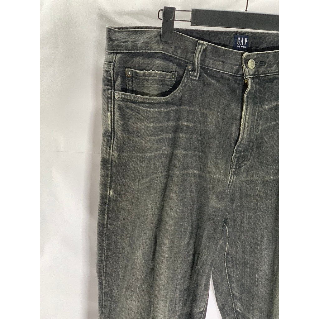 OLD NAVY GAP Women' Black Five-Pocket Denim Skinny Jean SZ 32X32