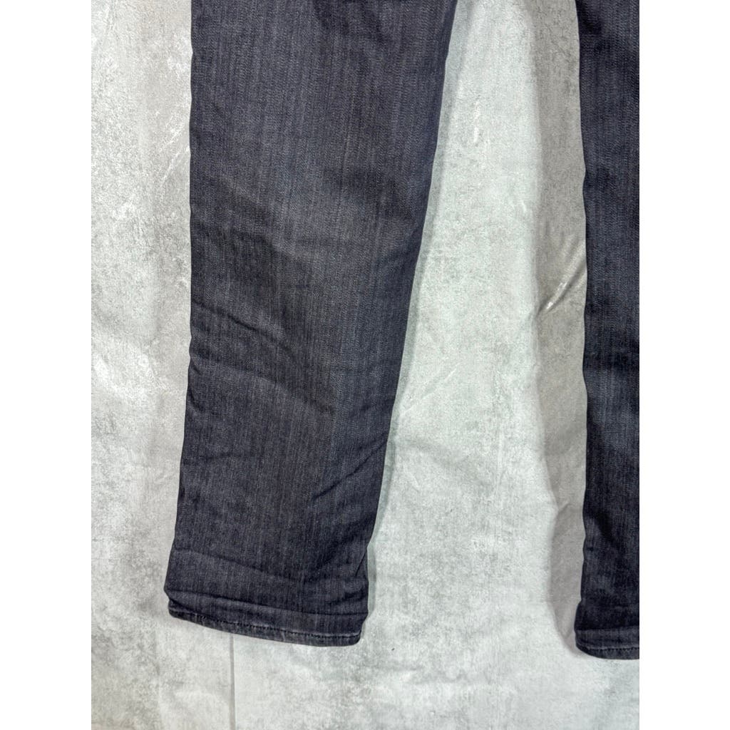 LEVI'S Women's Black 724 High-Rise Straight-Leg Denim Jeans SZ 31