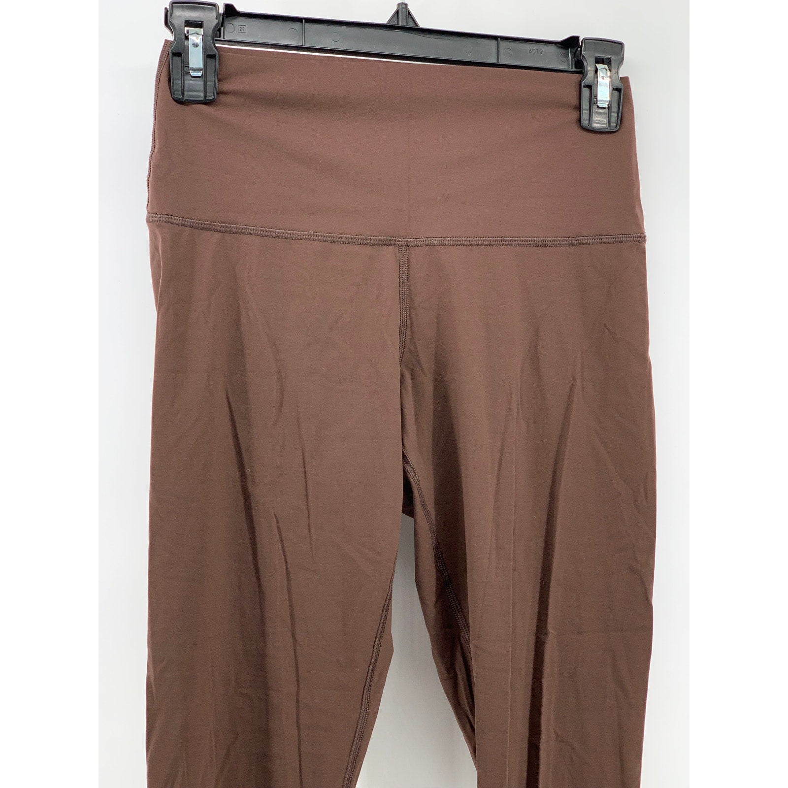 EVERLANE Women's Brown Solid High-Rise Perform Regular-Fit Active Leggings SZ S
