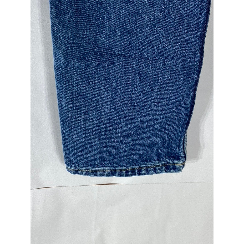 EVERLANE Women's Dark Blue Denim The 90's Cheeky Organic Cotton Ankle Jean SZ 26