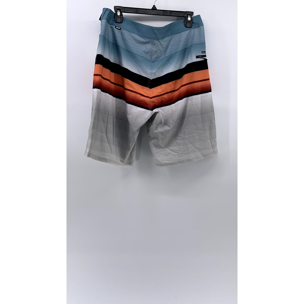 RIP CURL Men's Blue Mirage Surf Board Shorts SZ 33(M)
