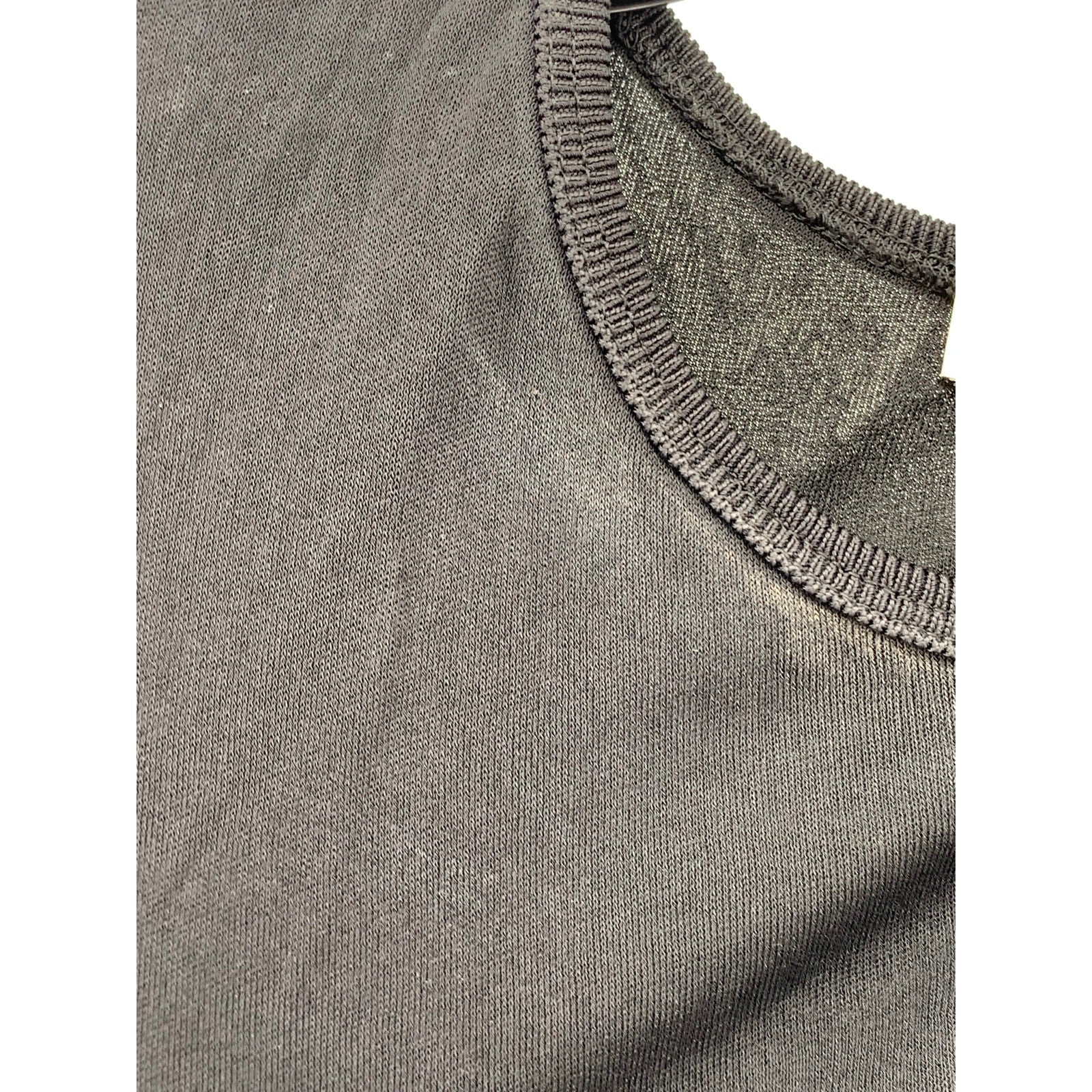 GIVENCHY Women’s Black-Pink Pleated Sleeveless Crewneck Maxi Dress SZ M