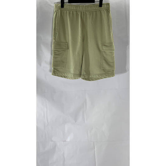 32 DEGREES Men's Beige Drawstring Cool Cargo Casual Shorts SZ M