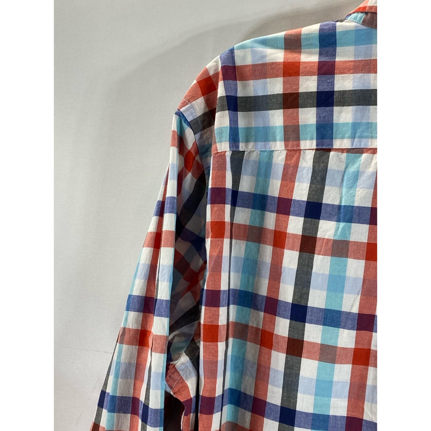 AMERICAN EAGLE Men's Multicolor Prep-Fit Button-Up Long Sleeve Shirt SZ L