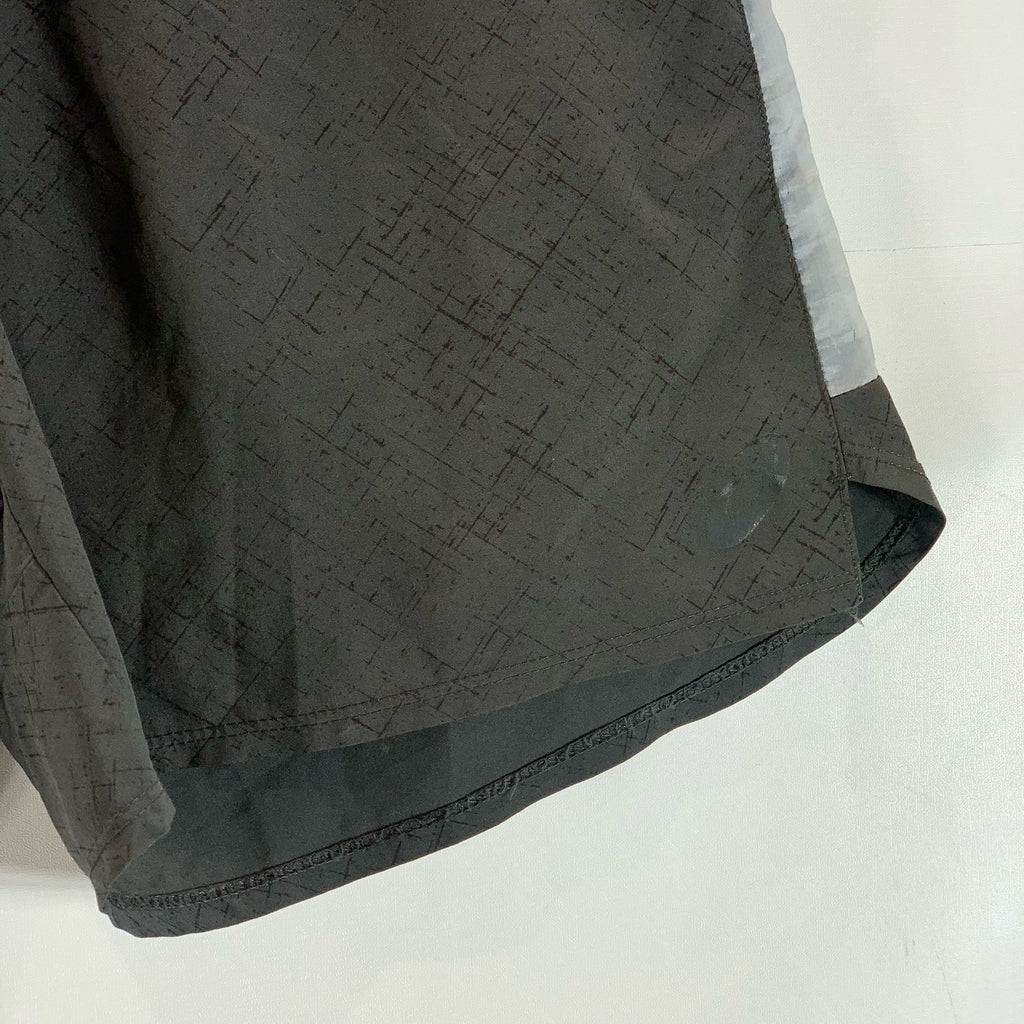 ASCIS Men's Charcoal/Gray Elastic Waist Pull-On Active Track Shorts SZ M