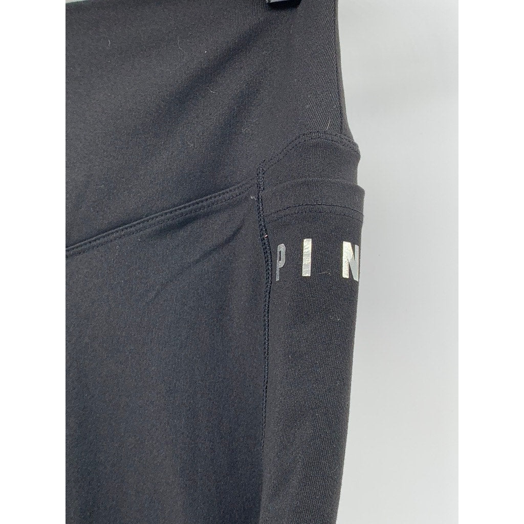 PINK VICTORIA'S SECRET Women's Black Ultimate High-Rise leggings SZ S
