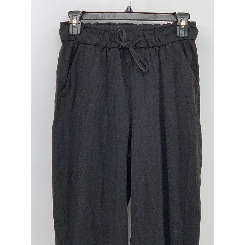 LULULEMON Women's Black Solid Pull-On Active Jogger Pants SZ 4
