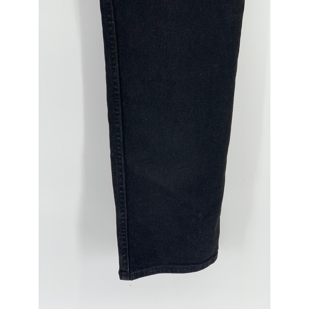 ALLSAINTS Men's Black Rex Straight-Slim Jeans SZ 32