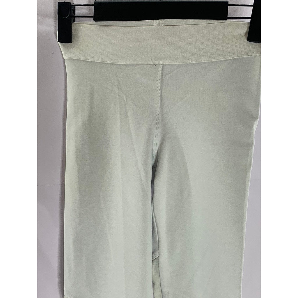 HEROINE SPORT Women's White Elastic Waist Pull-On Tracking Leggings SZ XS