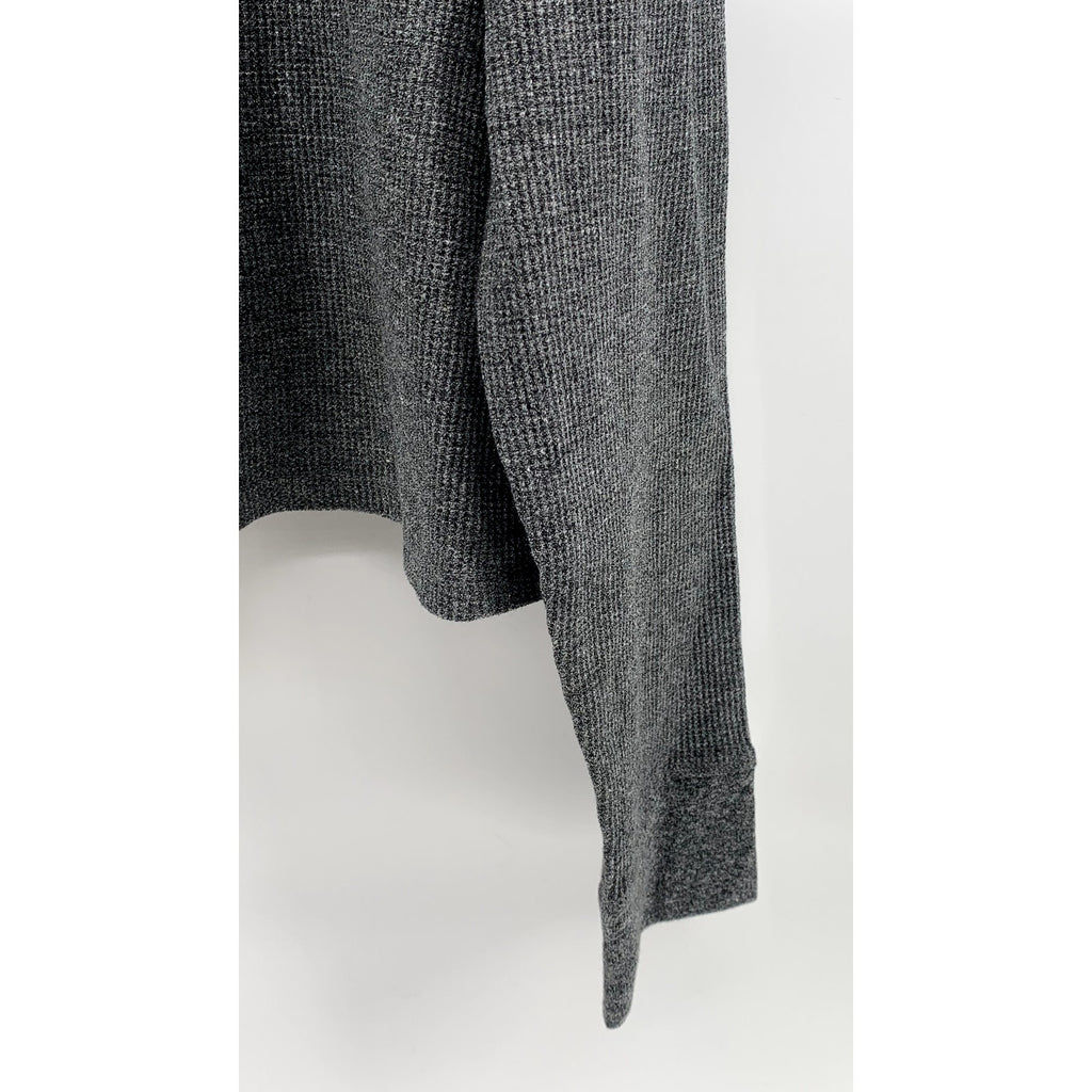 CALVIN KLEIN Women's Charcoal Performance Stretch Thermal Turtleneck Sweater SZM