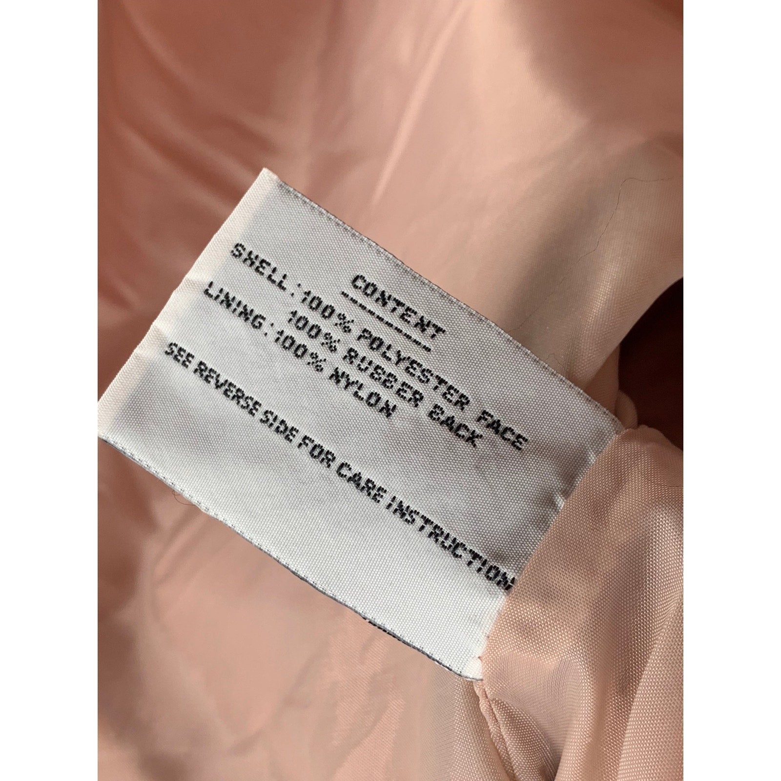 FLEET STREET Women's Vintage Light Pink Zip-Up Layered Utility Jacket SZ S