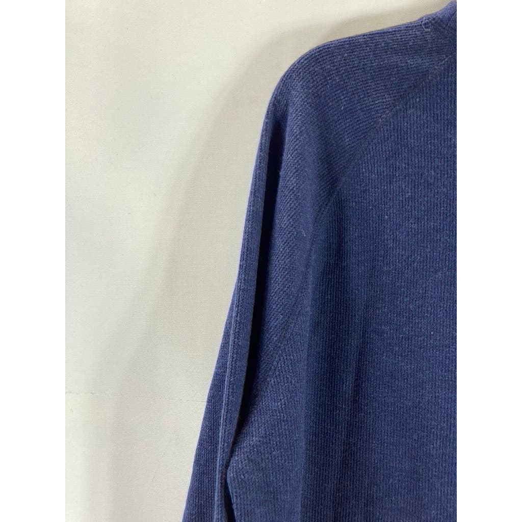 BANANA REPUBLIC Men's Dark Blue Crewneck Lightweight Pullover Sweater SZ L