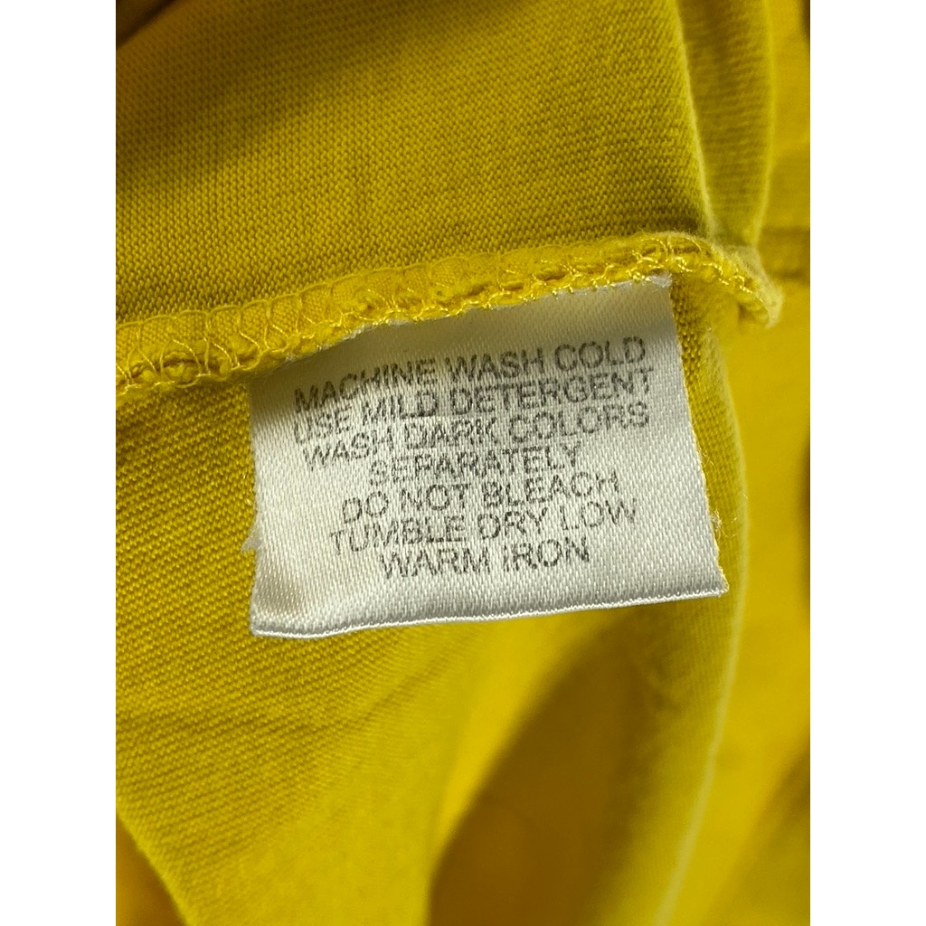 JOHN PLAYERS Men's Vintage Yellow Zombies Of Stratosphere Crewneck T-Shirt SZ L