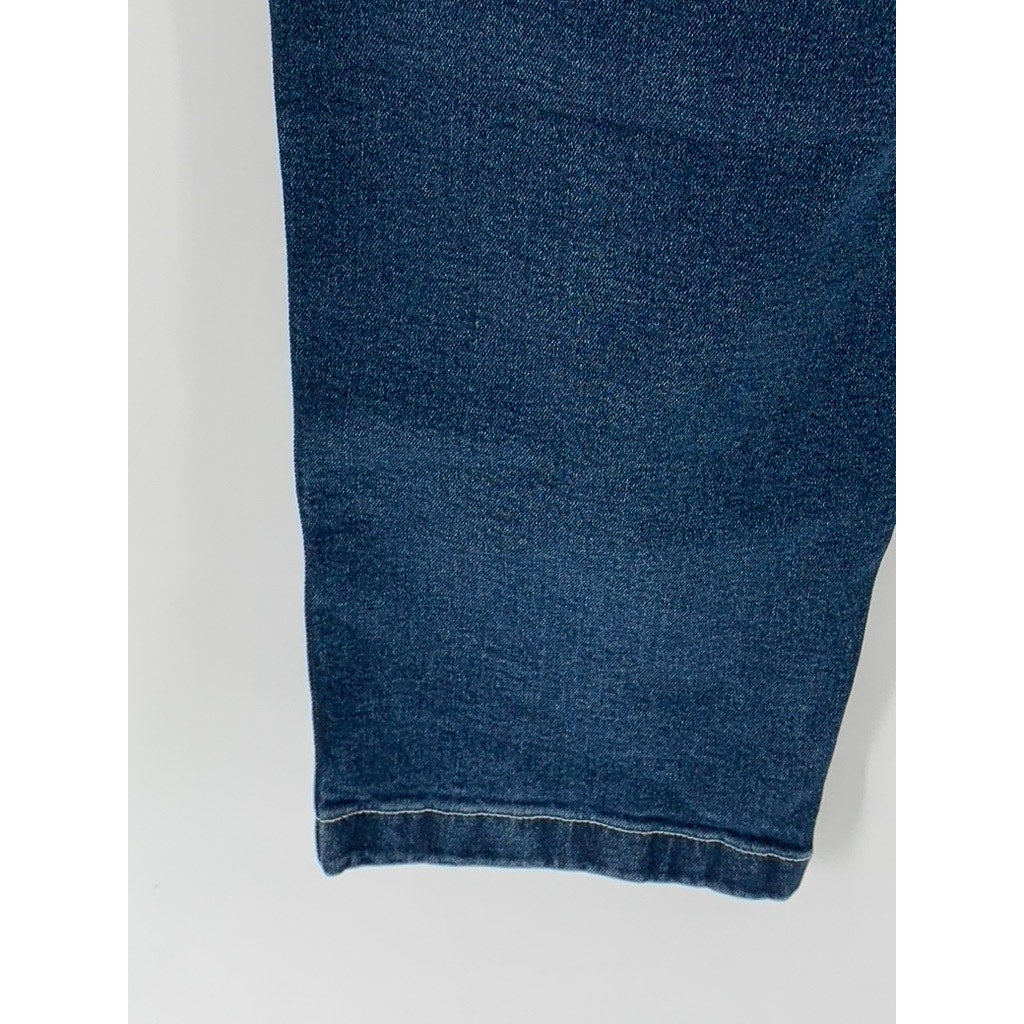 UNIQLO Men's Navy Denim Wide-Fit Work Jeans SZ M