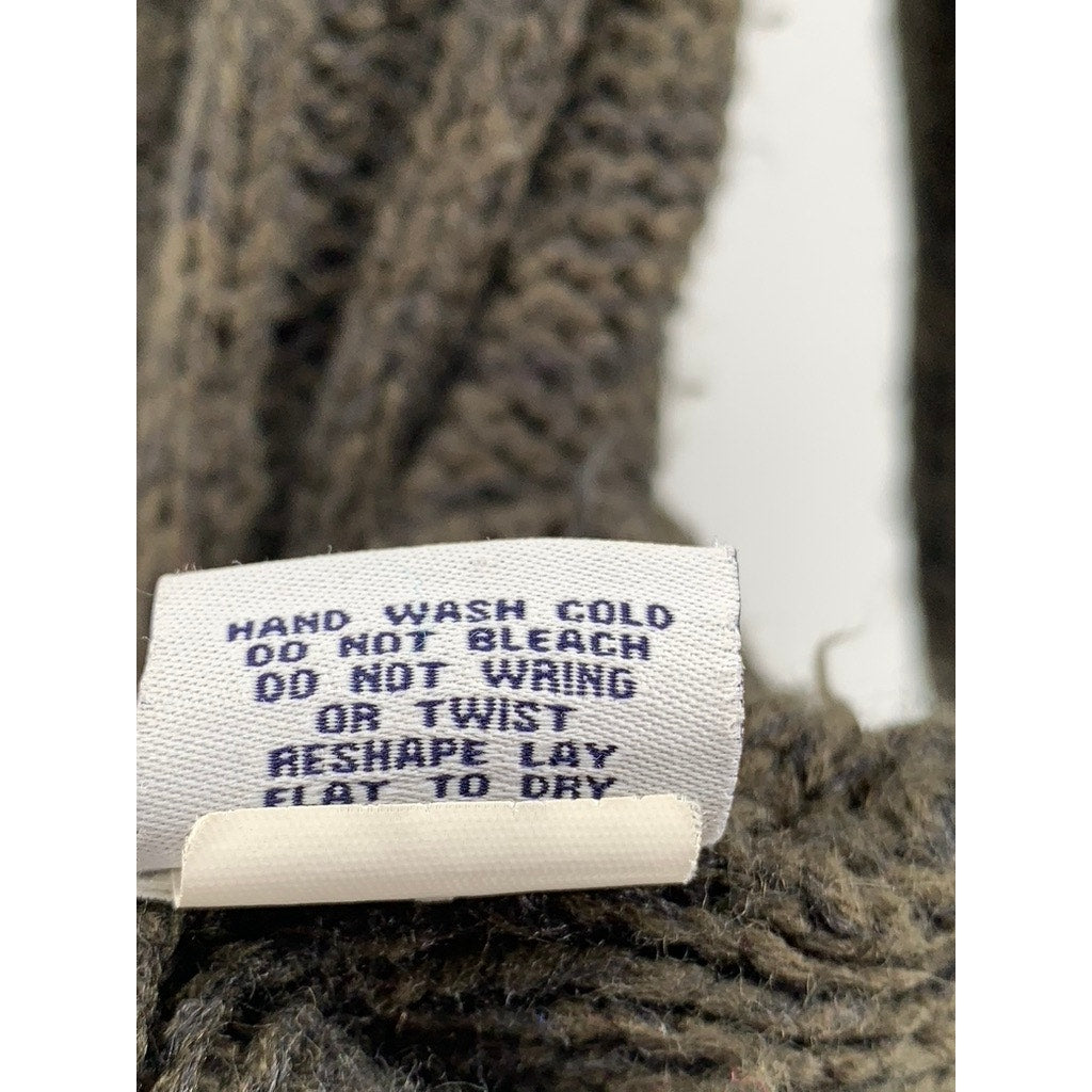 PAISLEY & GRAY Men's Green Knit Shawl-Collar Long Sleeve Button-Up Cardigan SZ S