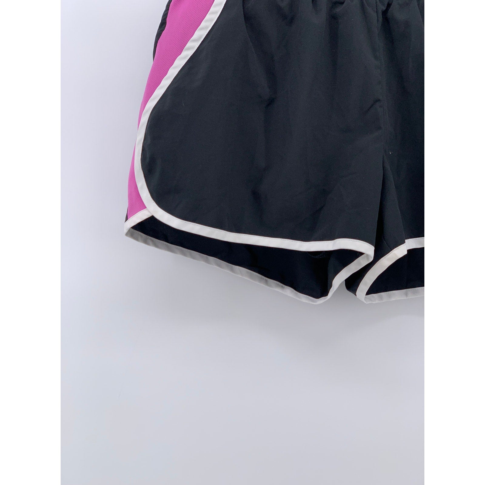 NEW BALANCE Women's Black-Pink Pull-On Active Running Shorts SZ M