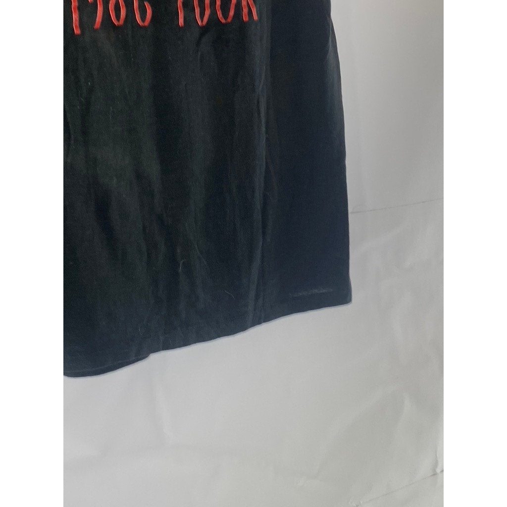 VINTAGE Unisex Peter Frampton "Premonition" Tour Guide Short Sleeve T-Shirt SZ L