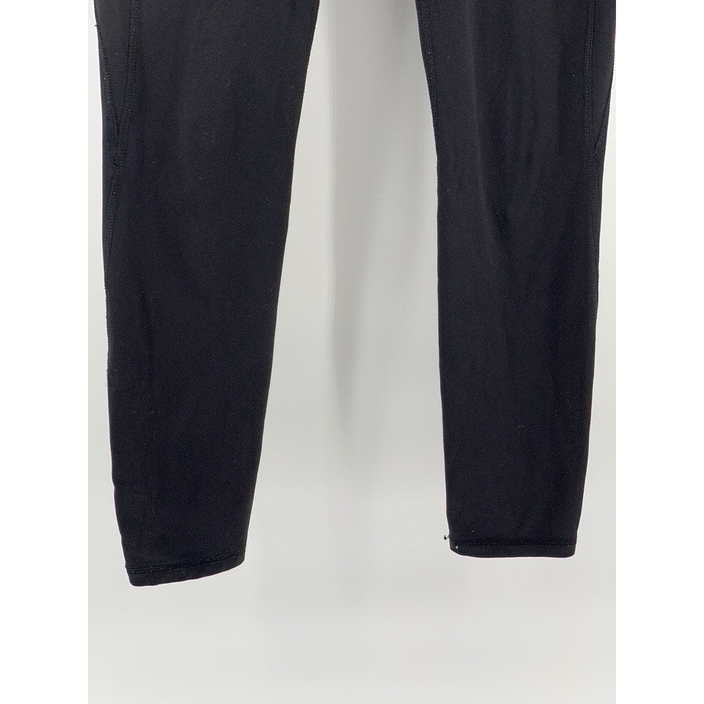 SPYDER Women's Black Solid Pull-On High-Rise Active Leggings SZ S