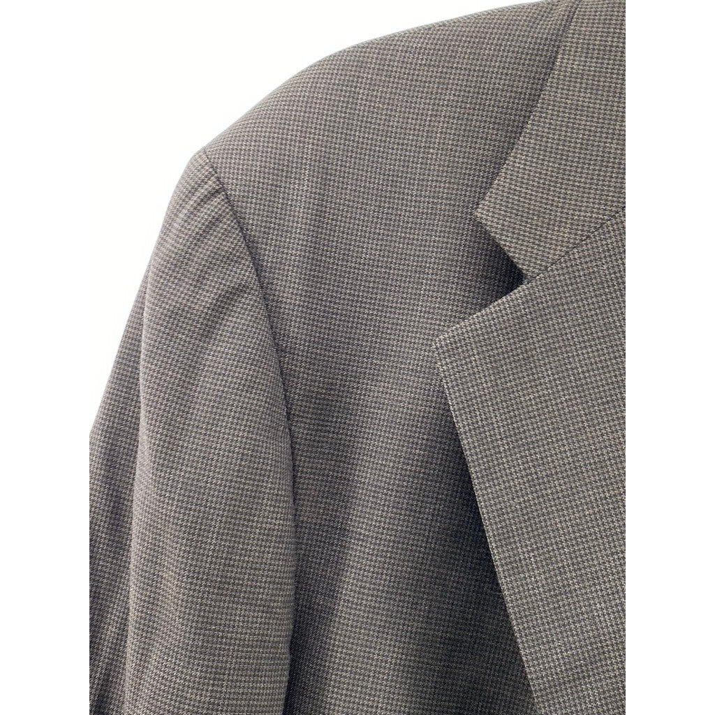 POLO UNIVERSITY CLUB BY RALPH LAUREN Men's Vintage Brown Two-Button Blazer SZ M