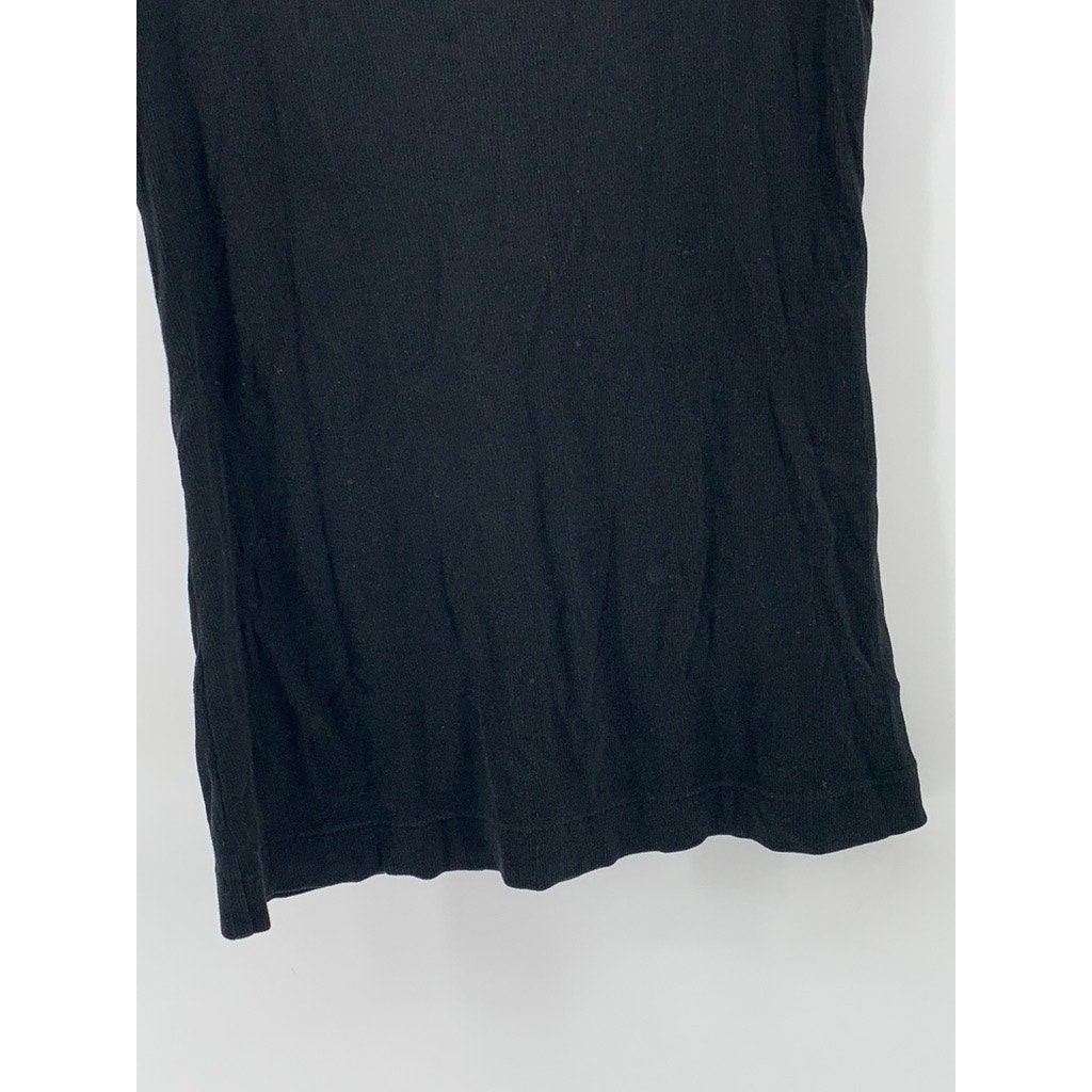 BANANA REPUBLIC Women's Back Rib-Knit Scoop-Neck Pullover Tank Top SZ M