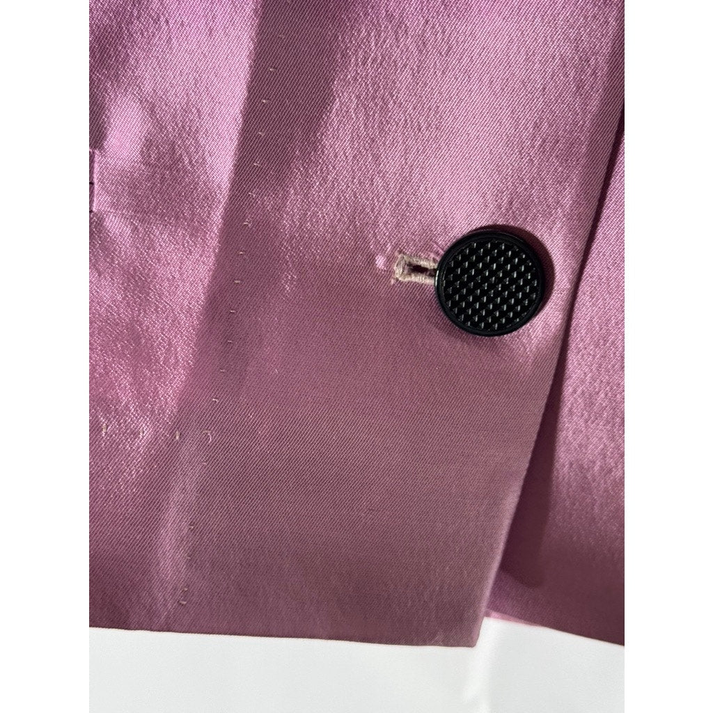 MARIANNE NOVOBATZKY Women's Light Pink MME Tatlin Three Button Jacket SZ 10